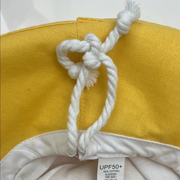 💛 Scala “Sunny Days”Yellow SPF50 Adjustable Hat – Cheerful, Breezy & Beach-Ready - Picture 3 of 5